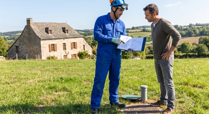 Logo d'entreprise "Aquitaine Bati Diagnostics" sur fond blanc